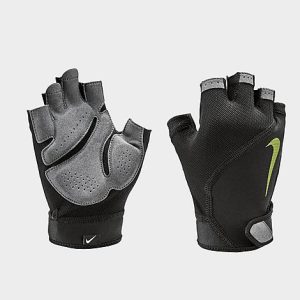 Nike Men&apos;s Elemental Fitness Gloves in Black/Black Size Large Nylon/Polyester/Spandex - 8203110