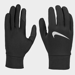 Nike Men&apos;s Lightweight Tech Running Gloves in Black/Black Size Large - 8207432