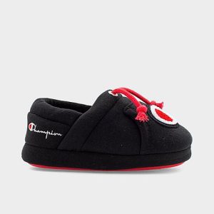 Champion Boys&apos; Toddler University II Slippers in Black/Black Size 10.0 Knit/Jersey - 3121194