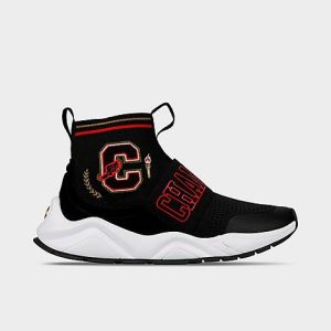 Champion Big Kids&apos; Rally Pro Collegiate Casual Shoes in Black/Black Size 6.5 Knit - 3551482