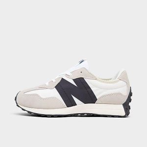 New Balance Little Kids&apos; 327 Casual Shoes in Grey/Silver Birch Size 13.0 Nylon/Suede - 3116714
