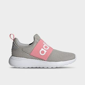 Adidas Big Kids&apos; Essentials Lite Racer Adapt 4.0 Casual Shoes in Grey/Grey Size 5.5 - 3090222