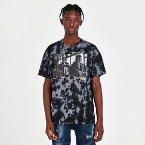 Graphic Tees Rosa Parks Washed Graphic T-Shirt in Black/Grey/Black Mineral Wash Size 2XL Cotton - 5887359