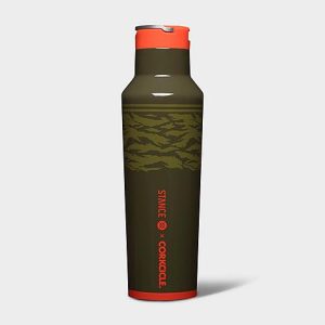 Corkcicle x STANCE Sport Canteen in Green/Warbirds Size 20OZ Straw - 8206741