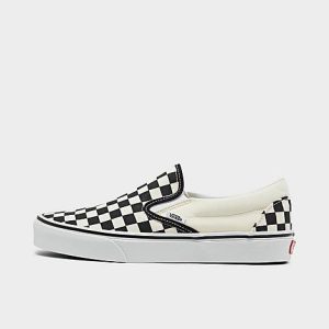Vans Classic Slip-On Casual Shoes in Black/White/Black Size 11.0 - 2502415