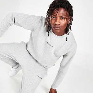 Sonneti London Crewneck Sweatshirt in Grey/Light Grey Size 6XL - 5747736