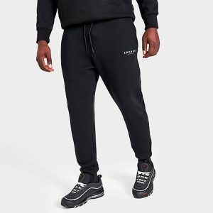 Sonneti London Jogger Pants in Black/Black Size 6XL - 5748325