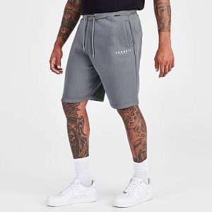 Sonneti Men&apos;s Brom Shorts in Grey/Pewter Size 6XL Fleece - 5802931