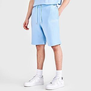 Sonneti Men&apos;s Brom Shorts in Blue/Carolina Blue Size 6XL Fleece - 5802971