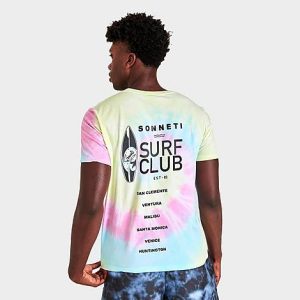 Sonneti Men&apos;s Tie-Dye All-Over Print Short-Sleeve T-Shirt Size 2XL - 5822770