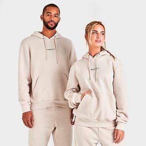 Sonneti London Hoodie in Beige/Ancient Scroll Beige Size 3XL Fleece - 5850674