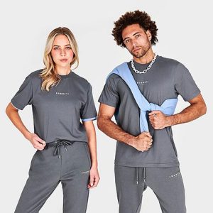 Sonneti London T-Shirt in Grey/Titanium Size 6XL Cotton - 5802921
