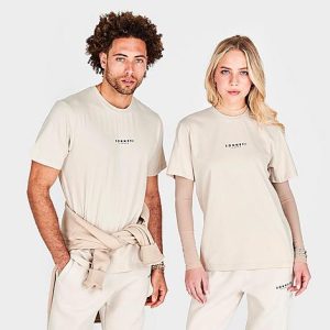 Sonneti London T-Shirt in Beige/Beige Size 2XL Cotton - 5850687