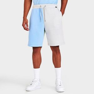 Sonneti Men&apos;s Split Colorblock Fleece Shorts Size 2XL Cotton/Fleece - 5804975