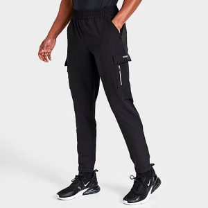Sonneti Men&apos;s London Sport Apex Cargo Pants in Black/Black Size 2XL - 5884189