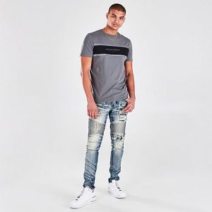 Supply And Demand Men&apos;s Chaos Jeans in Blue/Indigo Size 38 Cotton/Denim - 5777410