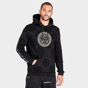 Supply And Demand Men&apos;s Frame Hoodie in Black/Black Size Large - 5811257