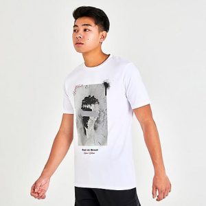 Finishline Men&apos;s Supply & Demand Sight Graphic T-Shirt in White/White Size 2XL 100% Cotton - 5851054
