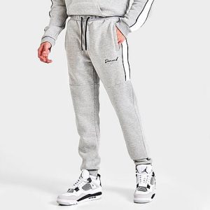 Supply And Demand Men&apos;s Tram Fleece Jogger Pants in Grey/Grey Size 2XL - 5851159