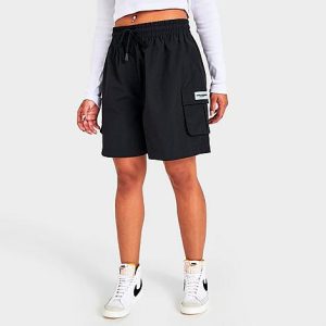 Supply And Demand Women&apos;s Cargo Shorts in Black/Black Size XL - 5831870