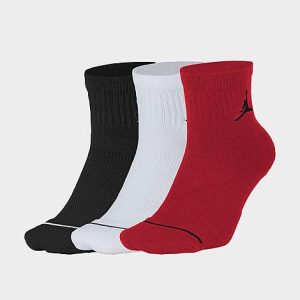 Jordan Everyday Max 3-Pack Ankle Socks Size Large Nylon/Polyester/Spandex - 8098769