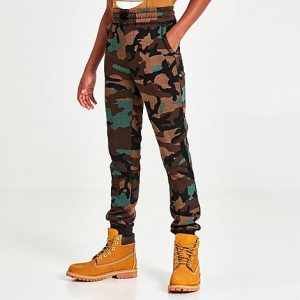 Timberland Boys&apos; Camo Jogger Pants Size XL Cotton - 5883981