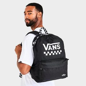 Vans Street Sport Realm Backpack in Black/Black Polyester - 8099889
