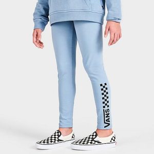 Vans Girls&apos; Chalkboard Leggings in Blue/Ashley Blue Size Small Cotton - 5851535