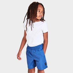 Vans Toddler and Little Kids&apos; Primary Volley Shorts in Blue/True Navy Size 7 Cotton/Nylon - 5821653
