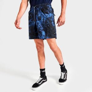 Vans Men&apos;s Voyage Tie-Dye Volley Shorts in Blue/True Navy Size XL 100% Polyester - 5810938