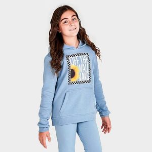 Vans Girls&apos; Sunlit Hoodie in Blue/Ashley Blue Size XL Cotton/Polyester/Fleece - 5851541