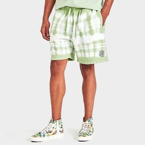 Vans Men&apos;s Peace Of Mind Fleece Shorts in Green/Celadon Green Size XL Cotton/Polyester/Fleece - 5790460