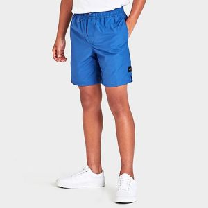 Vans Boys&apos; Primary 15.5" Volley Shorts in Blue/True Navy Size XL Cotton/Nylon - 5802481