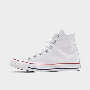 Converse Women&apos;s Chuck Taylor High Top Casual Shoes in White/Optical White Size 9.5 Canvas - 1903740
