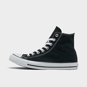Converse Women&apos;s Chuck Taylor High Top Casual Shoes in Black/Black Size 7.5 Canvas - 1925528