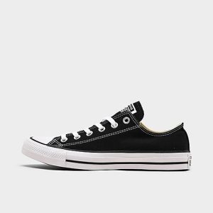 Converse Women&apos;s Chuck Taylor Low Top Casual Shoes in Black/Black Size 5.5 Canvas - 1950850