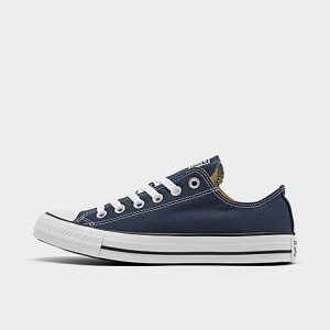 Converse Women&apos;s Chuck Taylor Low Top Casual Shoes in Blue/Navy Size 11.0 Canvas - 1925653