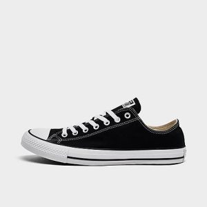 Converse Chuck Taylor All Star Low Top Casual Shoes in Black/Black Size 9.0 Canvas
