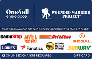 Giving Good® Wounded Warrior Project® Gift Card- virtual_BHN-3CKCVPVAJYLYWTWZ68GGT0TYKC_100