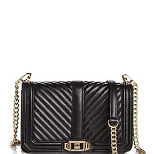 Rebecca Minkoff Chevron Quilted Love Crossbody- 3134458
