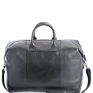 Royce New York Leather Weekender Duffel Bag- 3181525