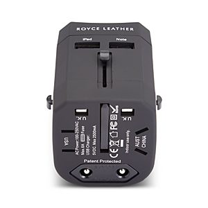Royce New York International Travel Adapter Wall Plug- 3181581