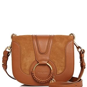 See by Chloe Hana Small Leather & Suede Crossbody- 4607396