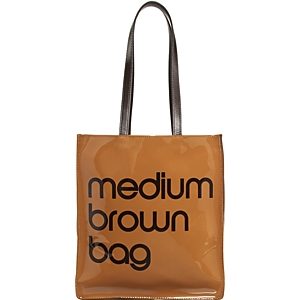 Bloomingdale's Medium Brown Bag - 100% Exclusive- 117033