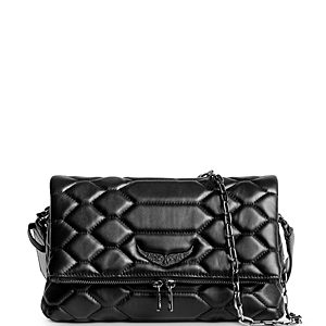 Zadig & Voltaire Xl Rocky Matte Scale Shoulder Bag- 3950414