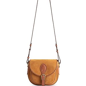 Gerard Darel Gypsy Leather Saddle Bag- 3935222