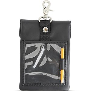 Royce New York Clip On Leather Golf Pouch- 3181508