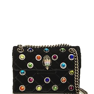 Kurt Geiger London Mini Kensington Velvet Crossbody Bag- 4153336