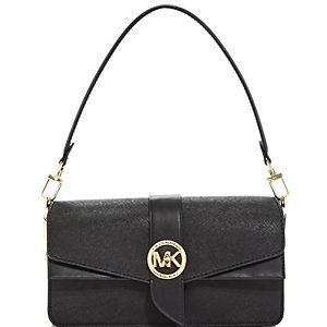 Michael Michael Kors Greenwich Medium Leather Shoulder Bag- 4607280