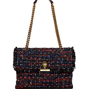 Kurt Geiger London Kensington X Tweed Shoulder Bag- 4200576